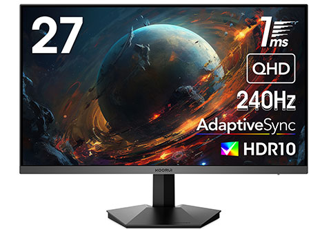 27英寸游戏显示器
240hz 2560*1440